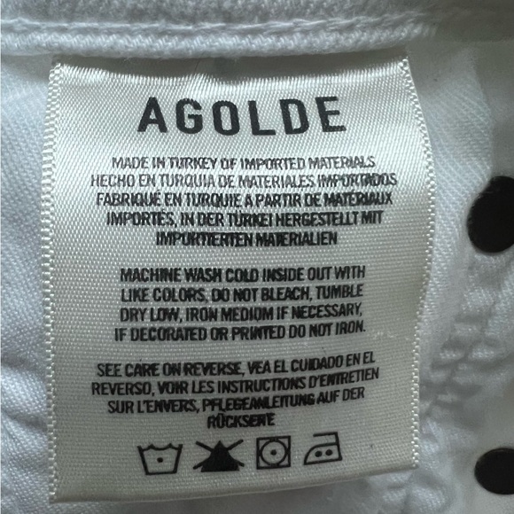 AGOLDE Riley High Rise Jeans Size 26 - Picture 10 of 12